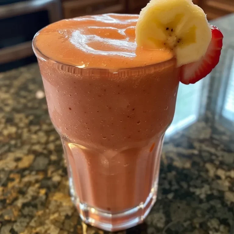['Close-up view of a vibrant Caribbean smoothie with frozen fruits and papaya juice.', 'Side angle of a refreshing smoothie made with bananas, strawberries, and ice.', 'Detailed image of a colorful smoothie showcasing its ingredients, including raw sugar.', 'Juicy Caribbean smoothie captured in a close-up, highlighting its frosty texture.']