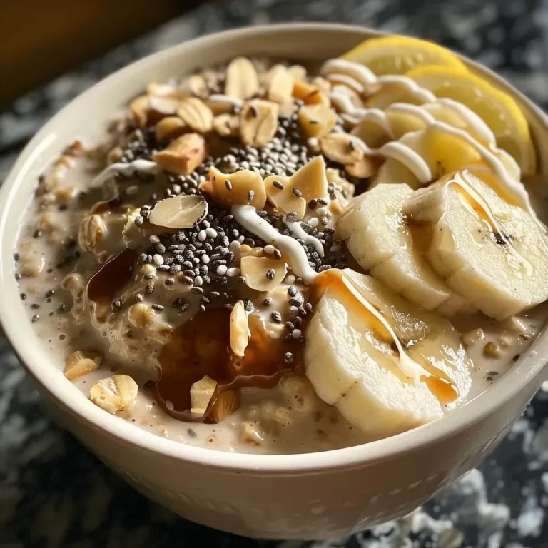 ['Close-up view of a bowl of protein overnight oats without yogurt, showing a creamy texture with toppings.', 'Side angle photo of overnight oats featuring rolled oats, chia seeds, and a sprinkle of cinnamon, presented attractively.', 'Detailed image of protein-packed overnight oats in a bowl, highlighting the vibrant colors of the ingredients.', 'Creamy protein overnight oats served in a glass jar, showing layers of oats and toppings.']