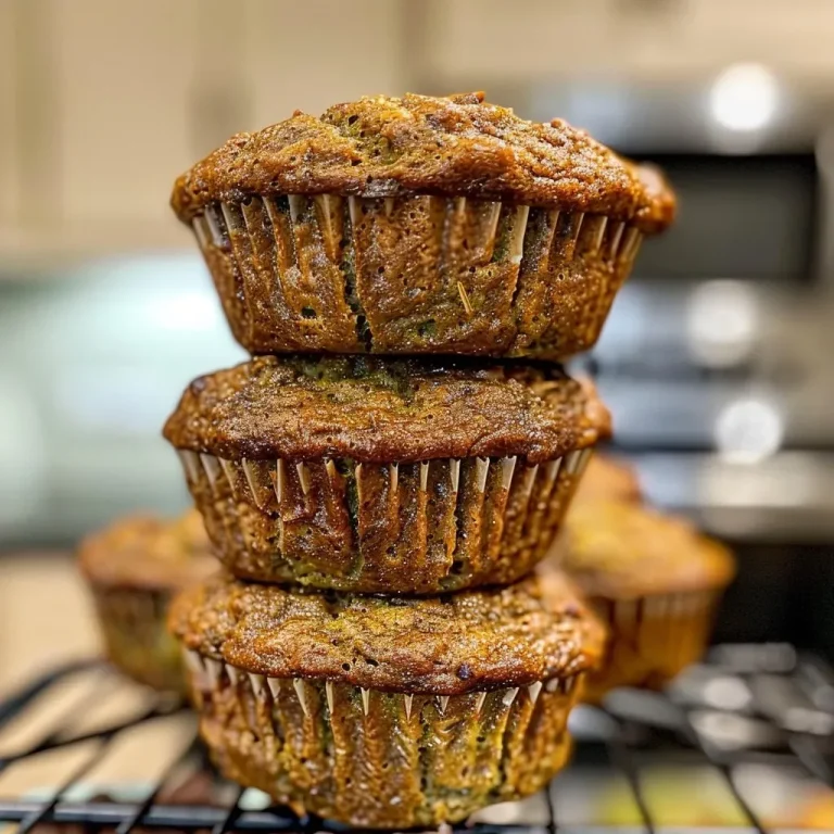 ['Close-up side view of a fluffy Zucchini Bread Muffin with visible flecks of green.', 'A beautifully baked Zucchini Bread Muffin showcasing a golden-brown top, slightly glossy.', 'Side profile of a warm Zucchini Bread Muffin, highlighting its moist texture and spices.', 'Detailed shot of Zucchini Bread Muffin with a perfect dome and a sprinkle of coarse sugar on top.']