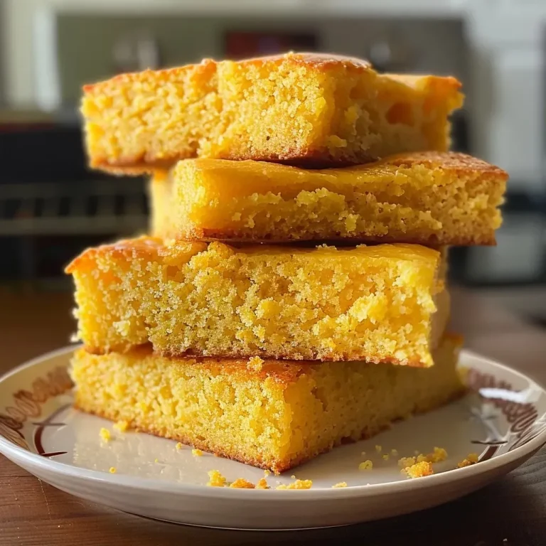 Elevate Your Meal Prep with This Air-Fryer Cornbread Recipe Close-up of golden-brown air fryer cornbread with a moist texture.